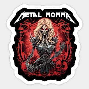 Metal Momma Heavy Metal Lover Sticker